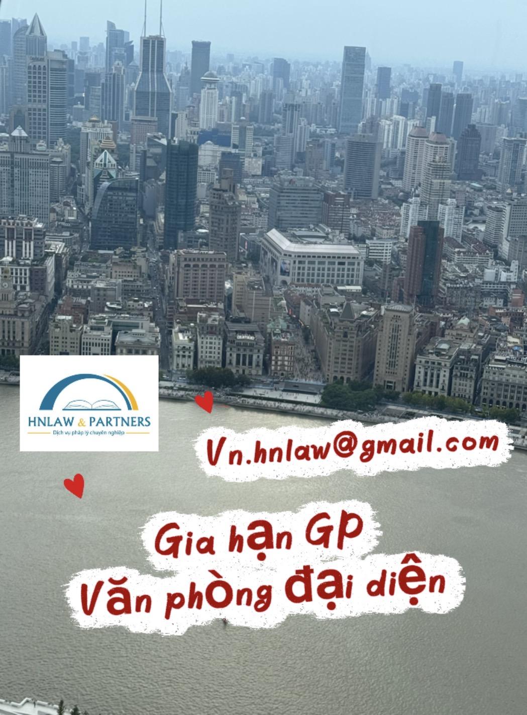 Gia hạn giấy phép văn phòng Đại diện 
